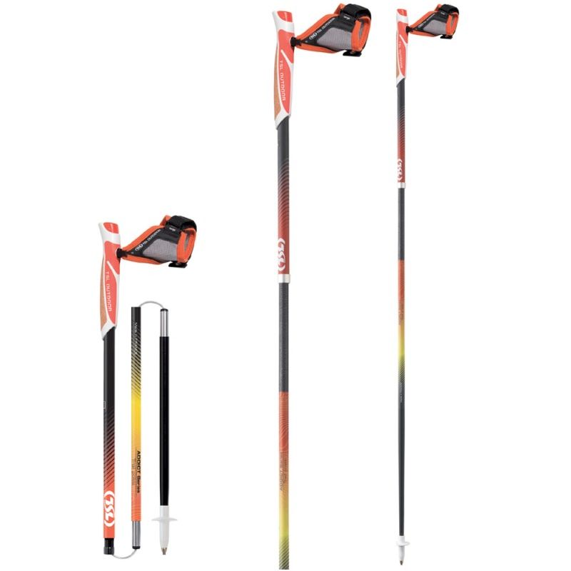 TSL Outdoor Addict Trail Carbon 4 Cork Running Poles Men S