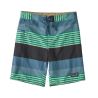 Fitz Stripe: Pigeon Blue