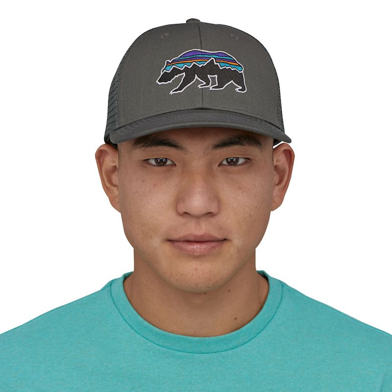 patagonia fitz roy bear trucker hat uk
