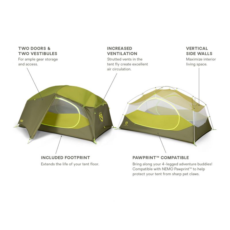 Nemo Aurora 2p Footprint Tent