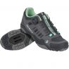 Dark Grey / Mint Green