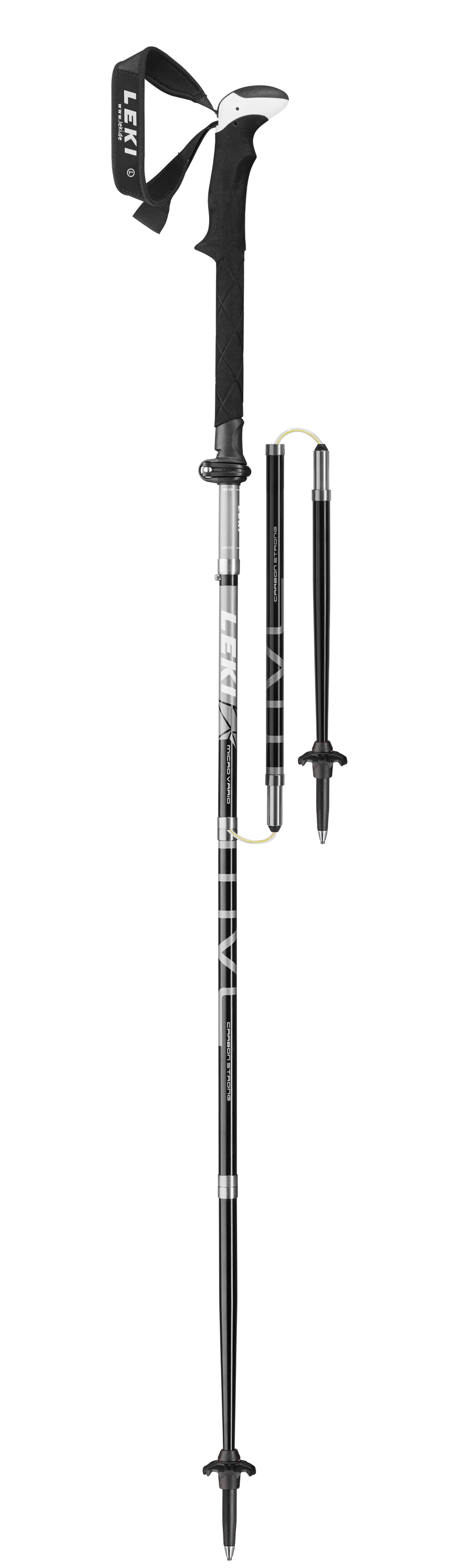 Leki Micro Vario Carbon Strong - Walking Poles