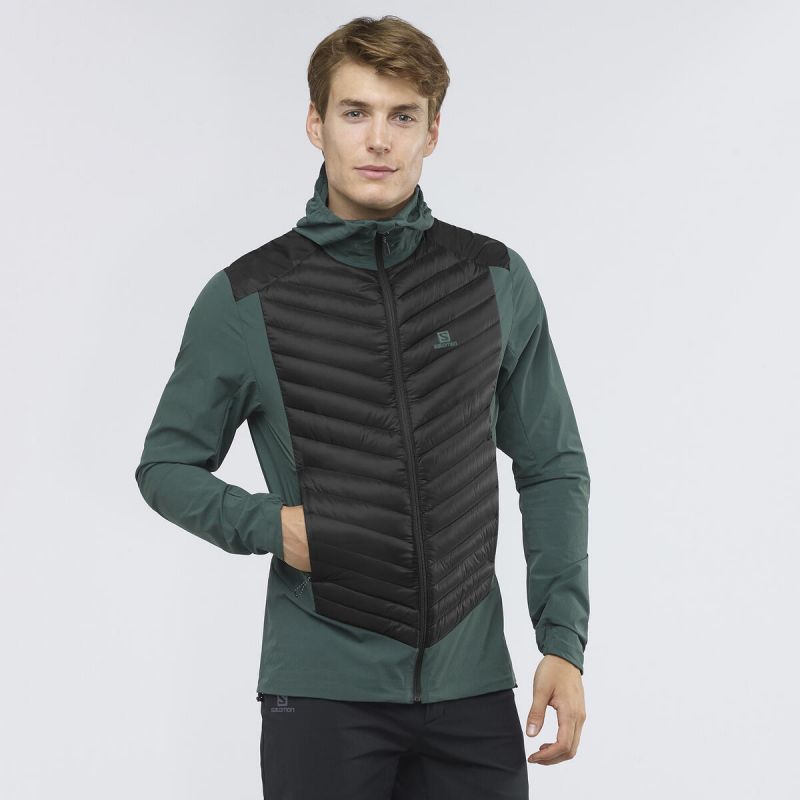 salomon haloes down hoodie m