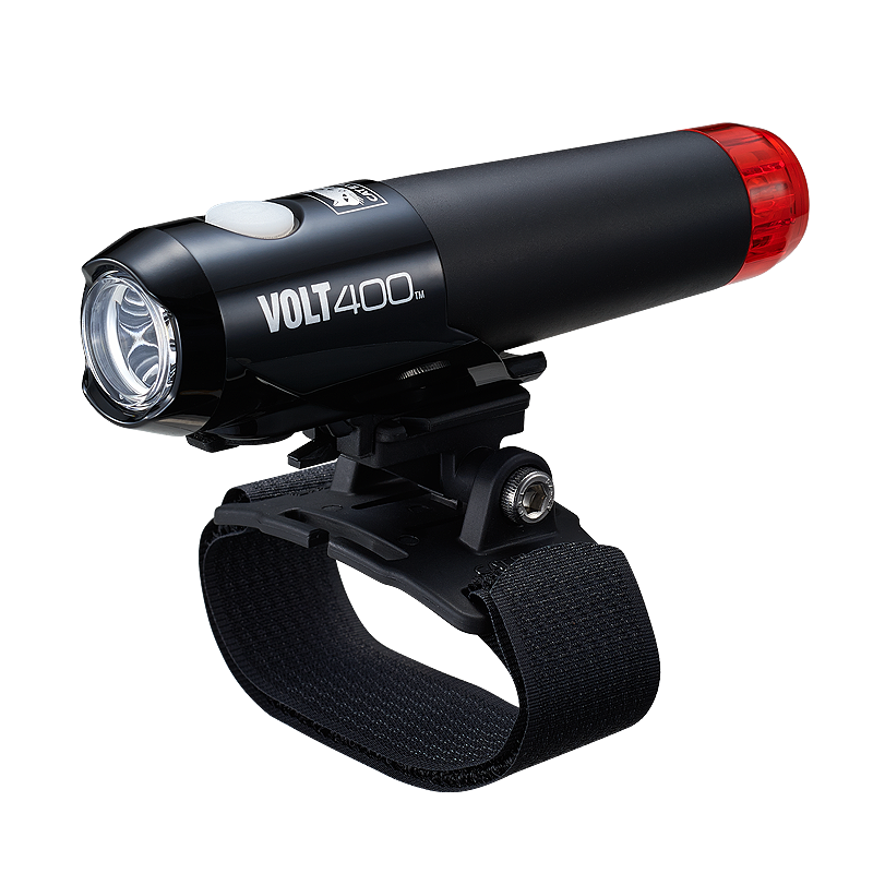 Cateye Volt 400 Duplex Helmet Light
