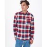 Dark Ocean Blue Campfire Plaid