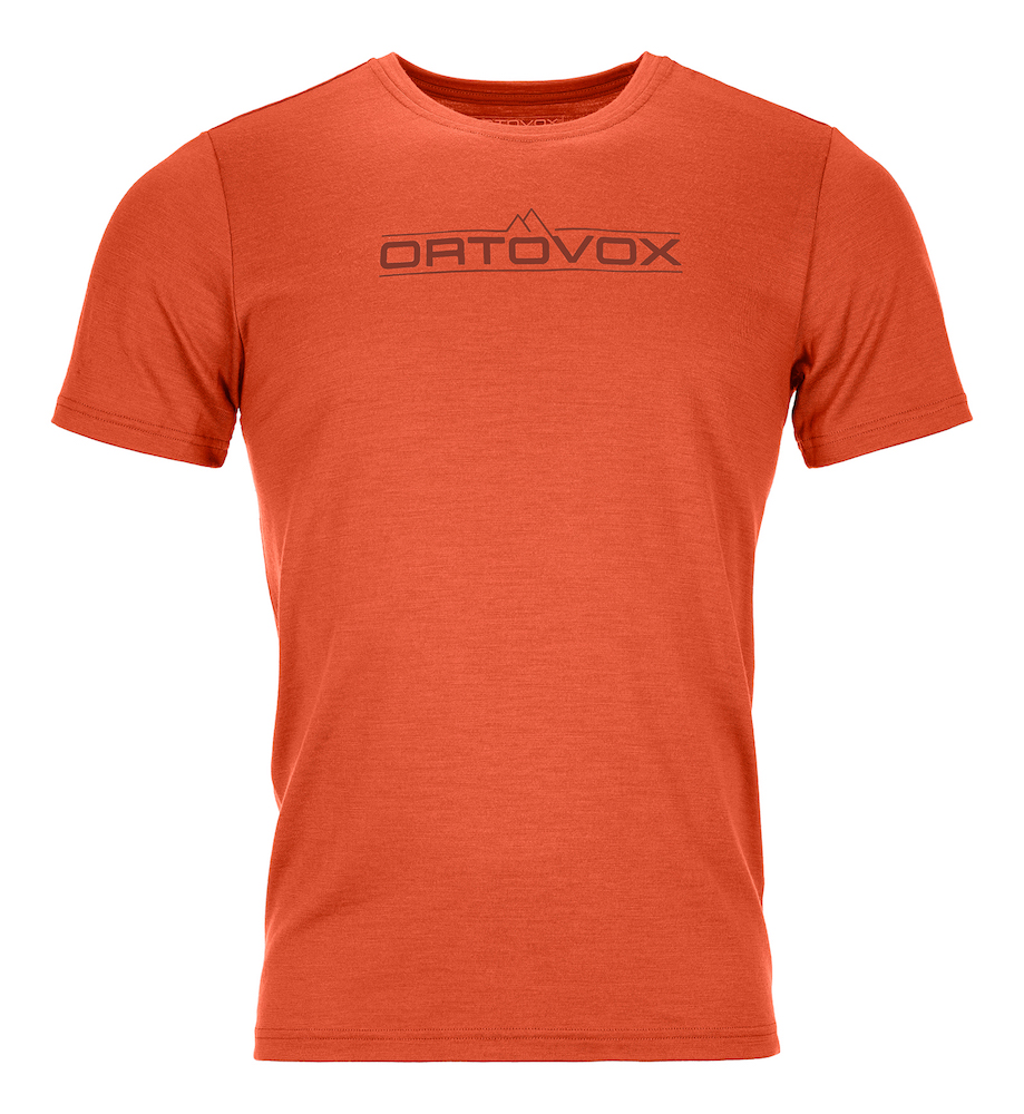 Ortovox 185 Merino 1St Logo TS - Merino wool base layer - Men's