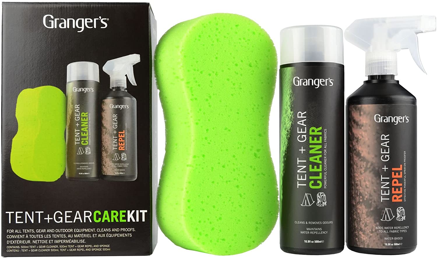 Grangers Tent & Gear Clean & Proof Kit