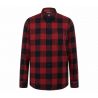 Dark Crimson / Smoke Plaid