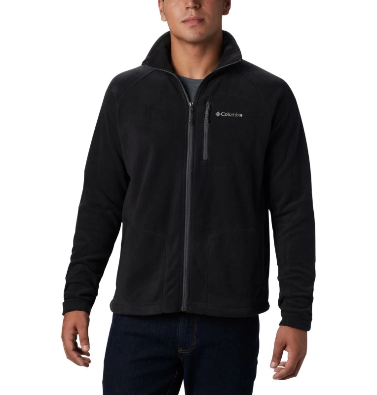 mens columbia fleece zip up