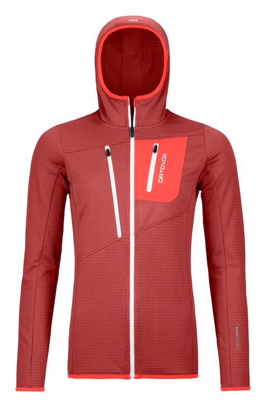 Ortovox Fleece Grid Hoody - Fleece jacket - Women's