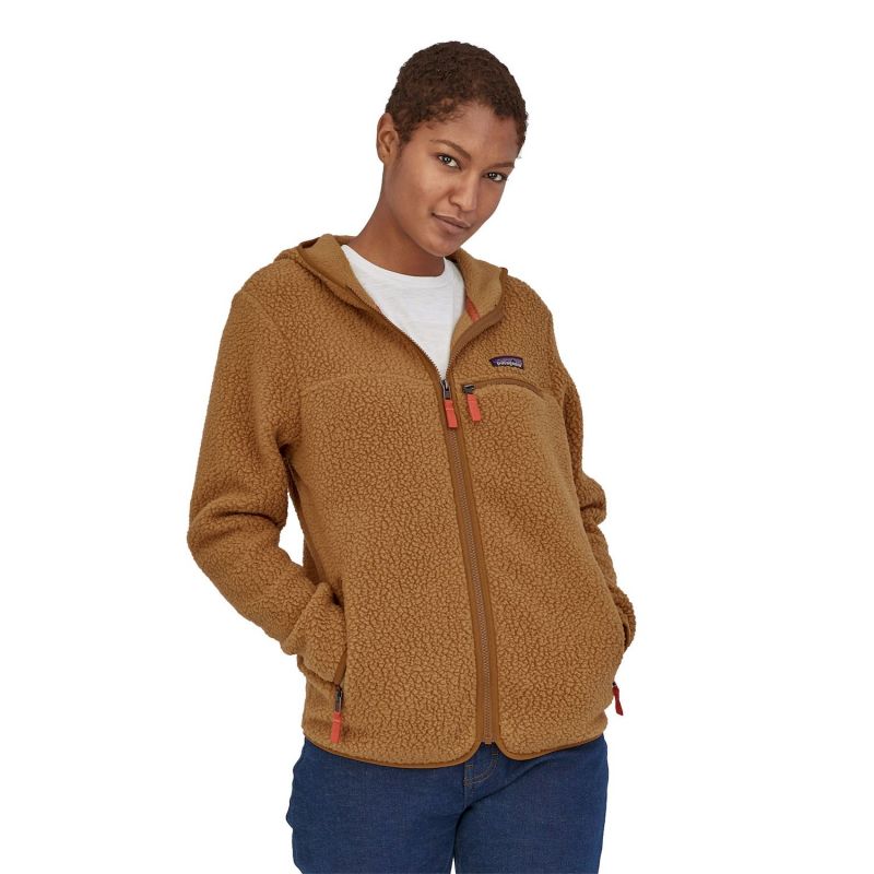fleece hooded jacket