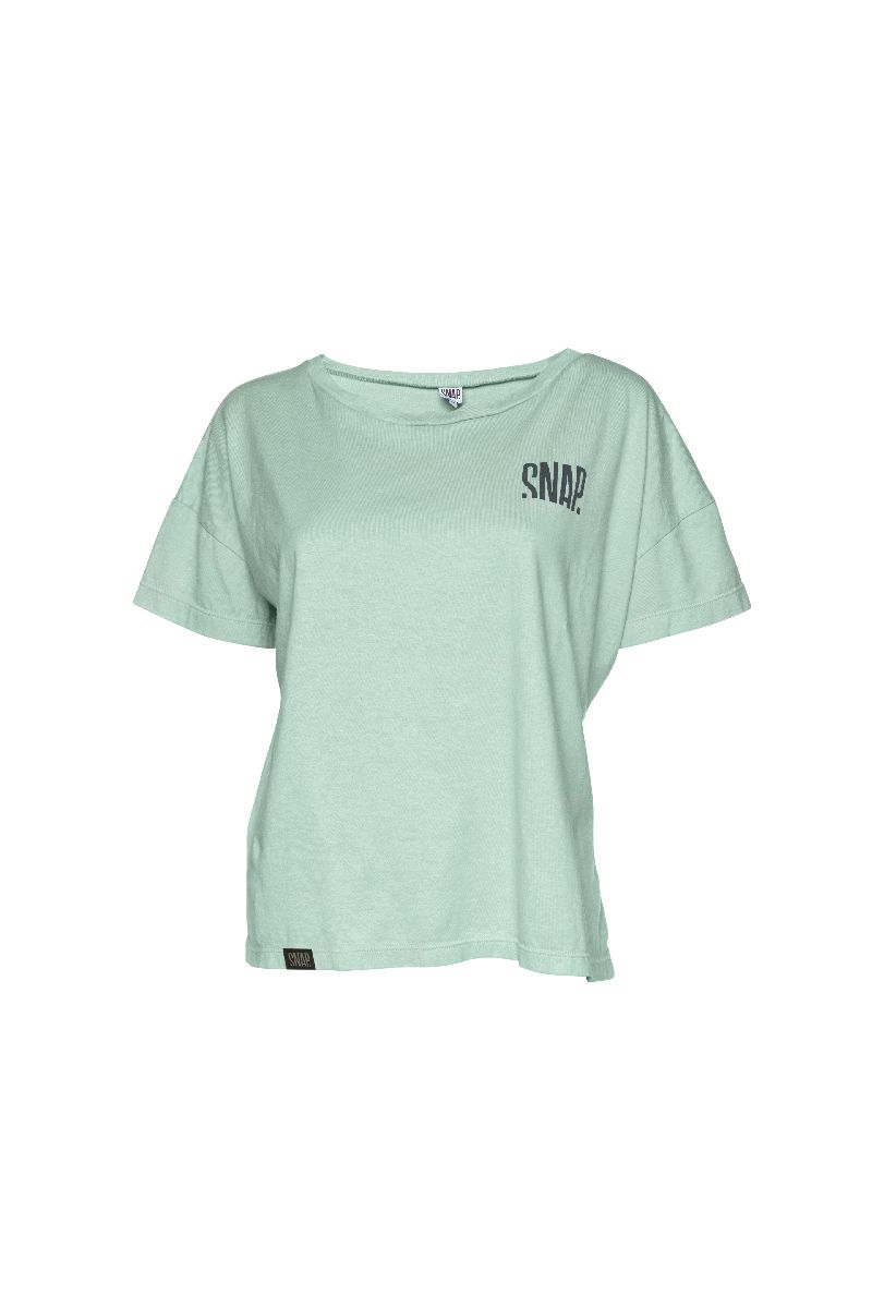 Snap Croptop Hemp - T-shirt - Women's