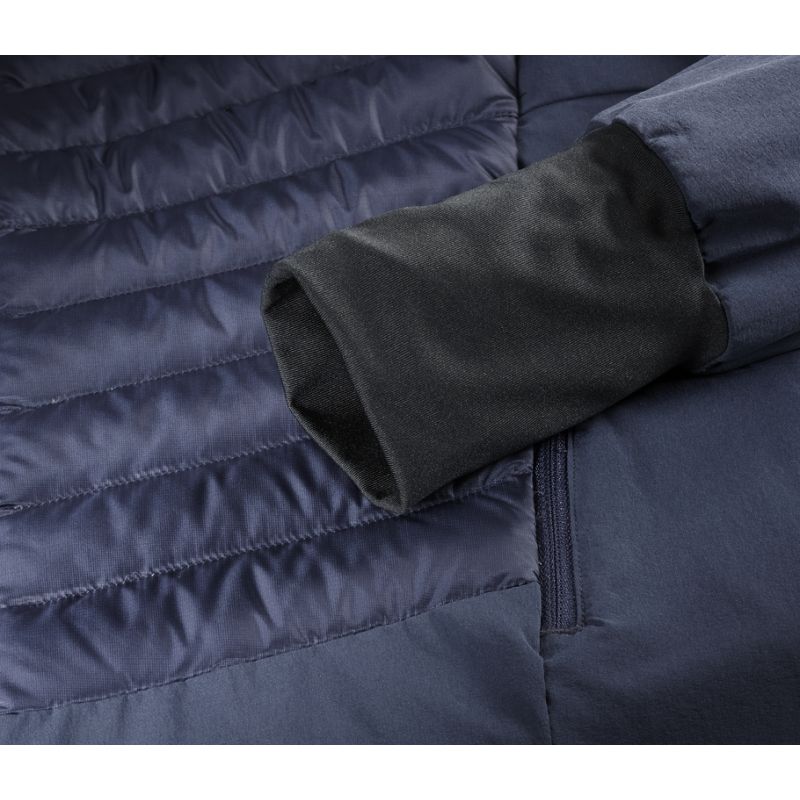 haloes down hybrid hoodie