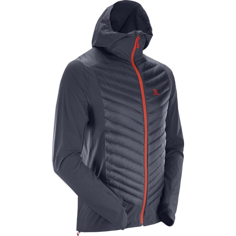 salomon haloes down hoodie m