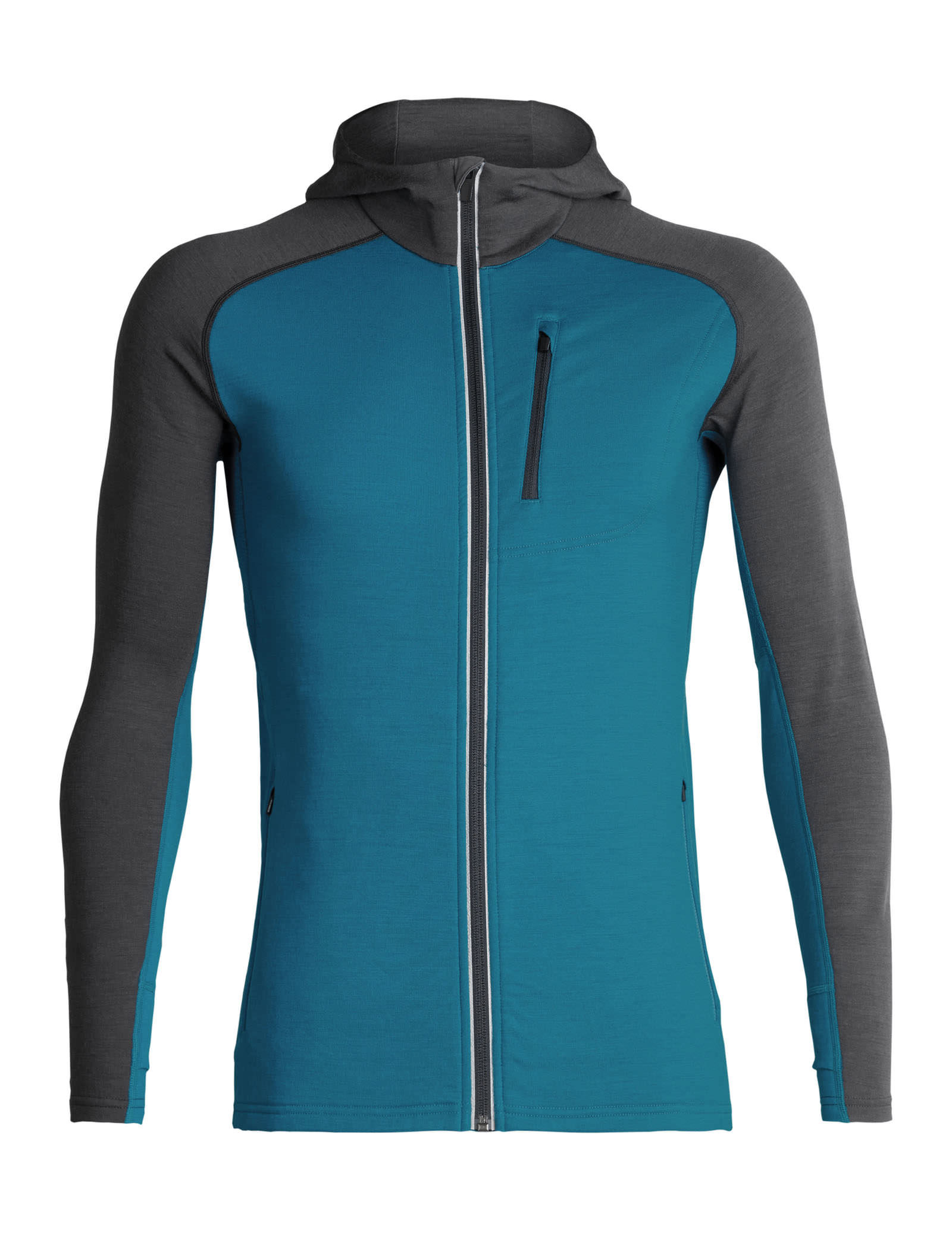 Icebreaker - Quantum Long Sleeve Zip Hood - Outdoor jacket - Men's