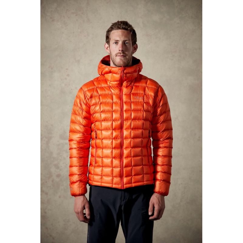 rab continuum hooded down jacket