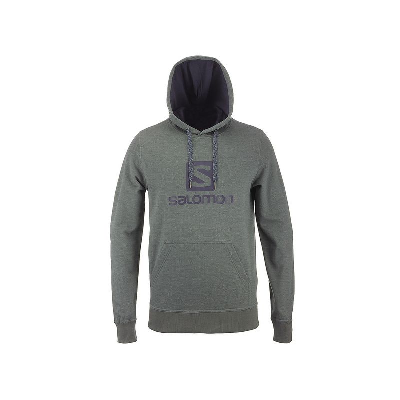 salomon logo hoodie