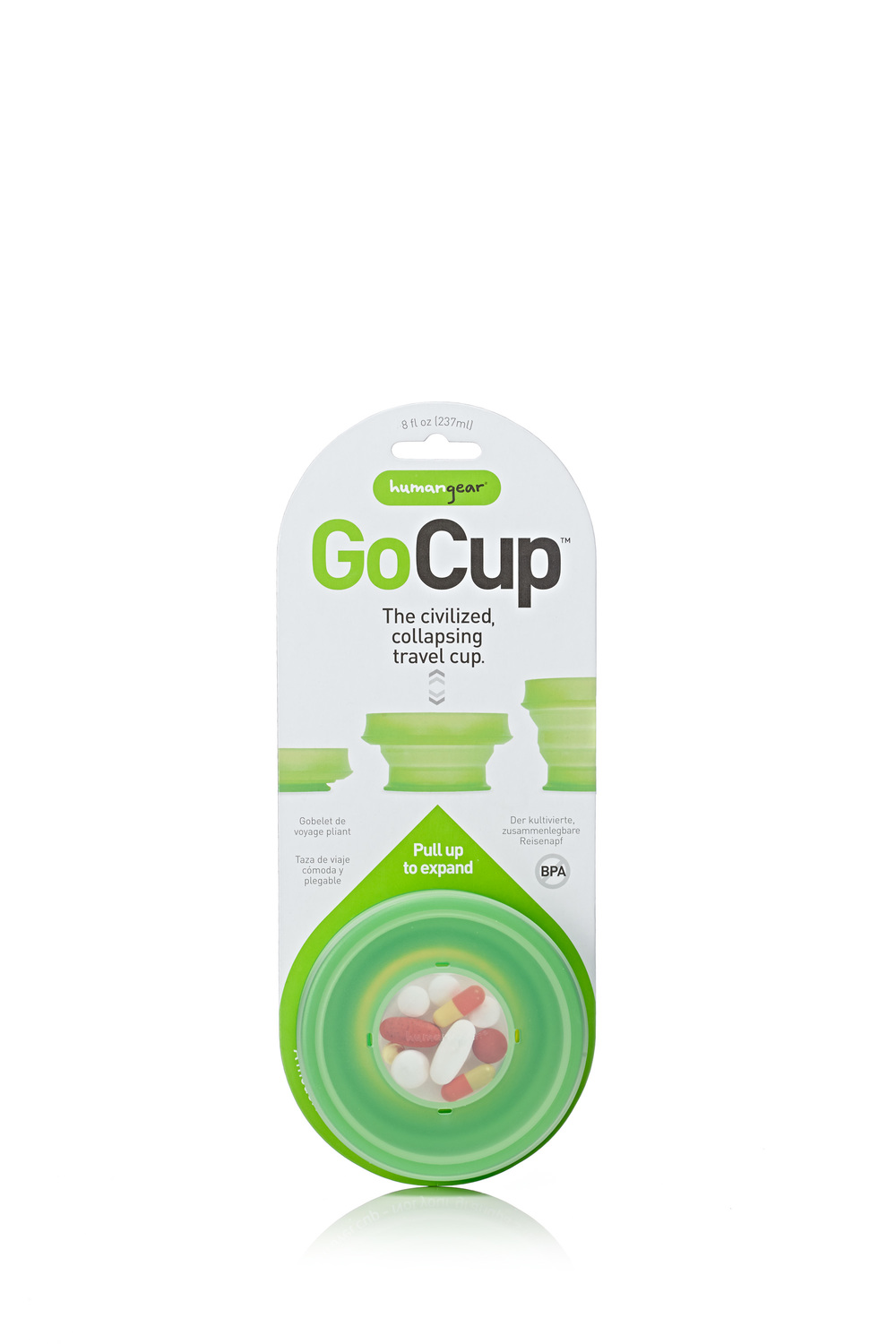 Human Gear GoCup - Telescoping travel cup