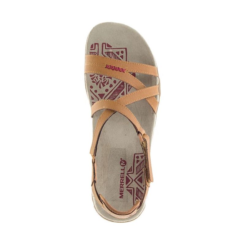 Merrell Sandspur Rose Leather Walking Sandals Womens 