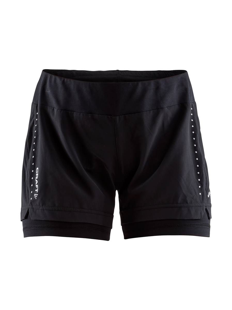 Craft Essential Short 2 En 1 - Running shorts - Women's