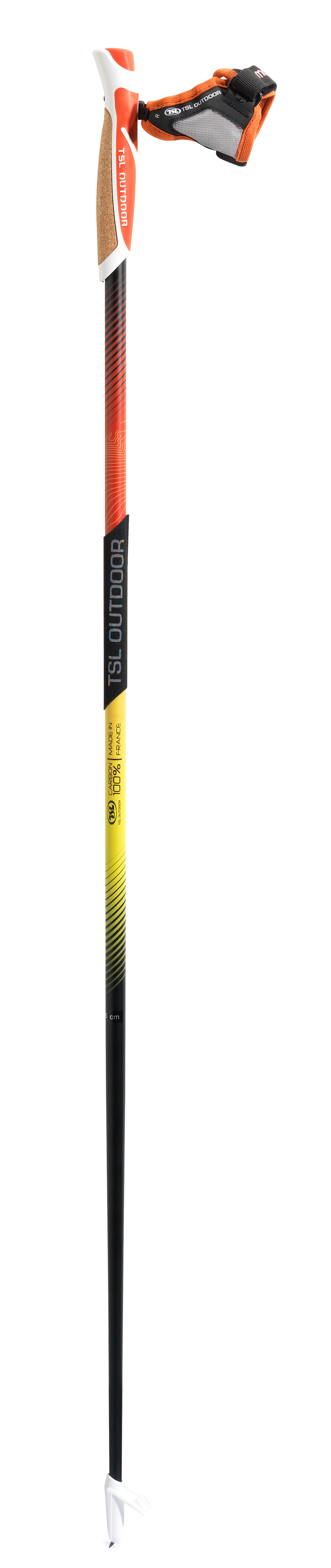 TSL Outdoor Addict Trail Carbon 1 Grip Cork Spike - Running poles