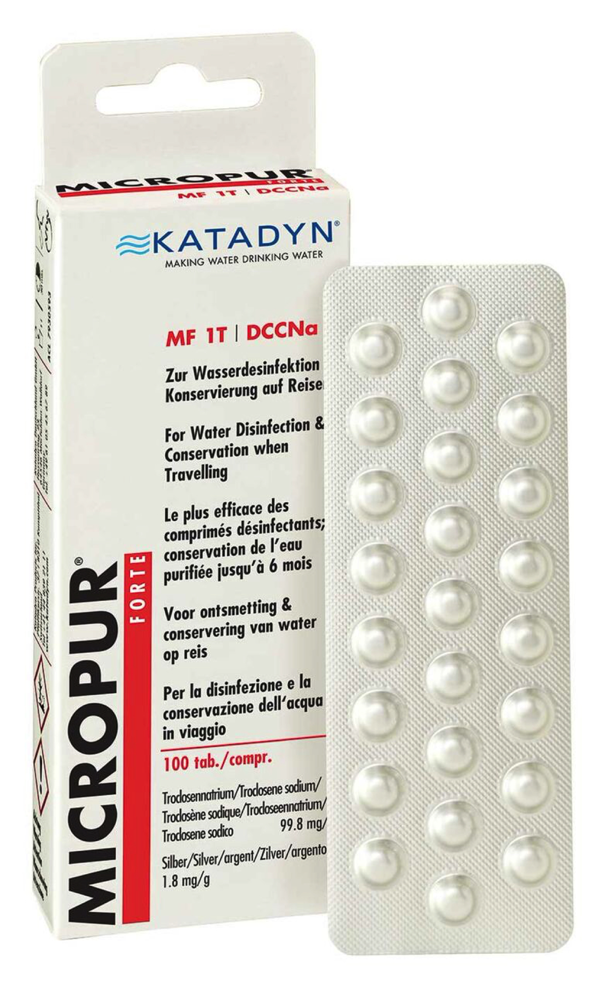 Katadyn - Micropur Forte MT1 DCCNa - Water purification