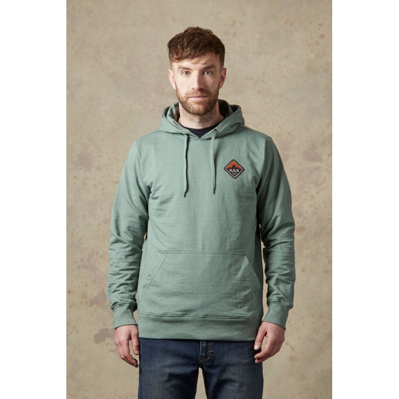 rab mens journey zip hoodie