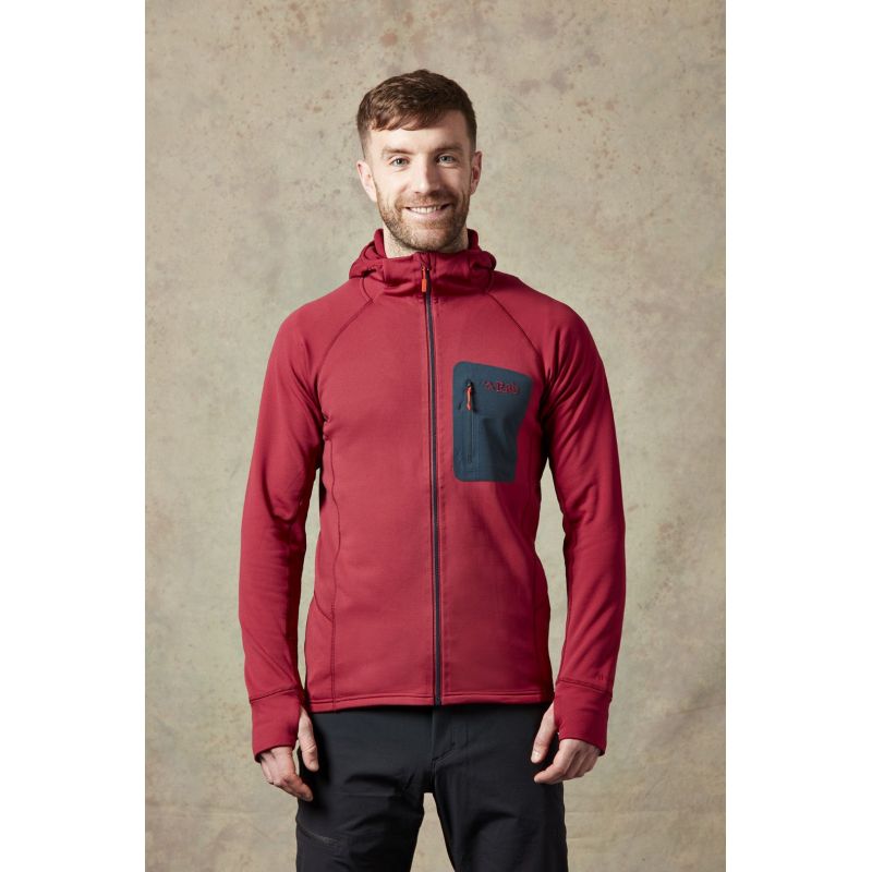 rab mens superflux hoody