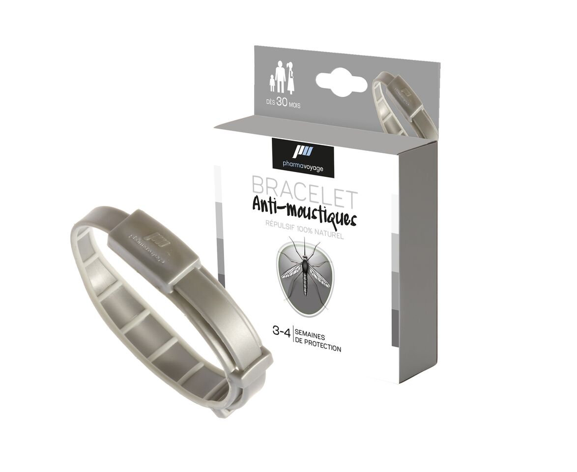 Pharmavoyage - Bracelet Anti-moustiques - Insect repellent