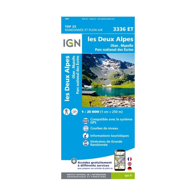 Ign Chamonix Massif Du Mont Blanc